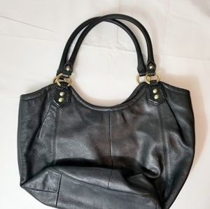 Coach Black Leather Bag